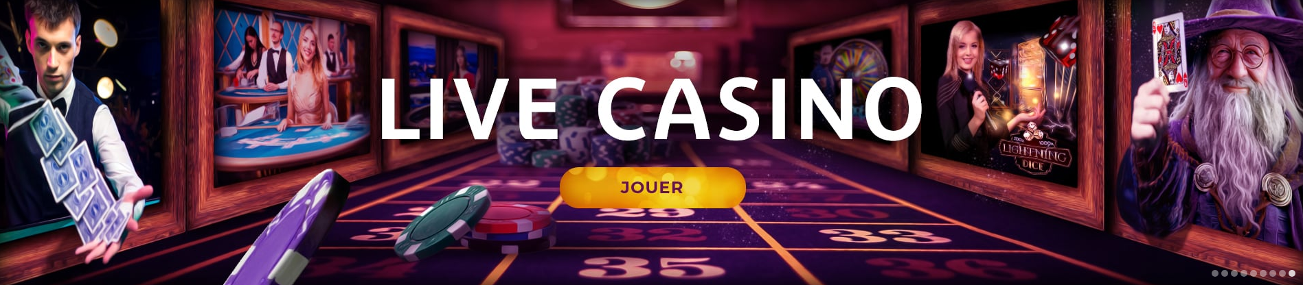 Ouverture de compte via le site web Magical Spin Casino