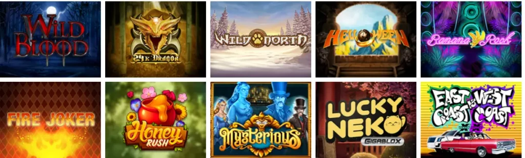 Les différentes récompenses offertes par les missions sur Magical Spin Casino